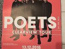 Original Tour Konzert Plakat Concert Poster POETS OF THE FALL 2016 DIN A1 NEU