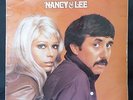 NANCY SINATRA LEE HAZLEWOOD Nancy & Lee REPRISE UK 1st Press STEREO STICKER LP