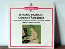 MAGDA TAGLIAFERRO / Le piano francais de CHABRIER a DEBUSSY / RARE ERATO LP / EX
