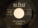 The Serenaders 45 PLEASE FORGIVE ME / BABY   DeLuxe VG+ to VG++ doo wop Detroit