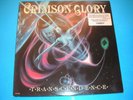 CRIMSON GLORY Transcendence LP MCA Roadracer Promo Stamp Proto Prog Metal