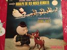 VINTAGE ORIGINAL 1960'S RUDOLPH THE RED NOSED REINDEER XMAS LP BURL IVES VG COND