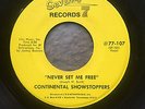 Continental Showstoppers Never Set Me Free Not Too Young 45 Funk Soul VG++