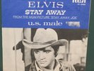 Elvis Presley 47-6465 Stay Away / US Male 45 W/ Sleeve Italy NM