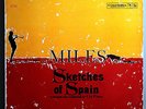 MILES DAVIS SKETCHES OF SPAIN VERY RARE ORIG'60 COLUMBIA 6-EYE STEREO LP MINT