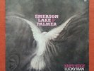 EMERSON,LAKE&PALMER-KNIFE-EDGE/LUCKY MAN RARE ITALY 7'' PS 1971 PINK ISLAND EX