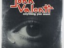 John Valenti - Anything You Want LP - Ariola America SEALED