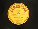 John Lee Hooker 78 HUCKLE UP BABY / CANAL STRRET BLUES. Sensation  VG+