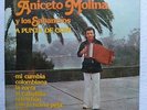 ANICETO MOLINA Y LOS SABANEROS. A PUNTA DE COPA. DISCO L.P.