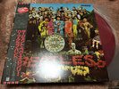 Beatles SGT. PEPPERS Japan RED WAX Mono LP w/OBI