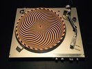 cork Turntable Slipmat - Specially designed Cork. geometric.