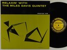 MILES DAVIS QUINTET Relaxin' With LP on Prestige NM ojc