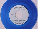 ELVIS PRESLEY: Bridge Over Troubled Water / Lawdy Miss Clawdy 45 (blue wax, unr