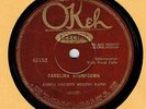 COUNTRY 78 : AIKEN COUNTY STRING BAND ON OKEH ELECTRIC 45153