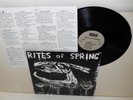RITES OF SPRING s/t end on end Lp Record with lyrics insert , dischord , fugazi