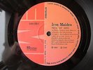 IRON MAIDEN PIECE OF MIND TURKEY LP on cream EMI label MINT-  HEAVY METAL