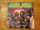 OVERKILL - Taking Over - LP Original Pressing Atlantic / Megaforce 81735-1
