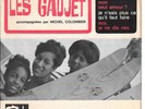 FRENCH EP 45 TOURS LES GADJET SKI NAUTIQUE 1964 YEYE GIRLS TRES BON