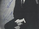Solomon King ' American Singer - She Wears My Ring ' Hand Signed B & W Photo.