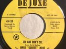 * MARIE QUEENIE LYONS See & Don't See NORTHERN SOUL SISTER FUNK DeLuxe 45 HEAR