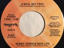 * BOBBY JONES Soul Set Free/Martin RARE MODERN SOUL STEPPER GOSPEL Myrrh 45 Hear