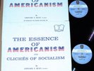 The Essence of Americanism Leonard E. Read ALBUM 1 & 2 EX VG++ RARE LP Political