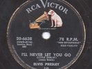 Elvis Presley: I'll Never Let You Go/I'm Gonna Sit Right Down and Cry