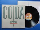 LED ZEPPELIN  CODA Swan Song 82 A2 B UK orig LP EX+/nr EX