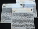 ARTHUR GRUMIAUX BACH Sonates For Solo Violin Holland Philips 3 STEREO MINT LPs