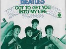 Beatles STUNNING MINT 1976 PICTURE SLEEVE WITH COMPLETE SET OF JUKEBOX STRIPS
