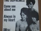 The Supremes  - Come See About Me -  Danish Picture Sleeve PS 7