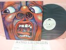 JAPAN LP PROMO WHITE LABEL KING CRIMSON IN THE COURT 25MM0261 POLYDOR INSERT G/F