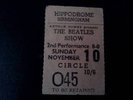 The Beatles ticket Birmingham Hippodrome 10/11/63 - 8pm Performance