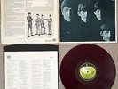 BEATLES-Japan Orig RED VINYL Apple Records LP 