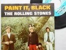 ROLLING STONES ps 45 PAINT IT BLACK very nice sleeve BRIAN JONES stupid girl h11