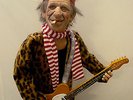 Keith Richards Standpuppe - Rolling Stones - Handarbeit - Unikat