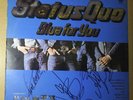 STATUS QUO Blue For You Signed Frantic Four RARE Rick Parfitt Francis Rossi