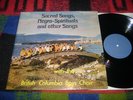 PRIVATE British Columbia Boys' Choir: Sacred Songs and spirituals. RARE