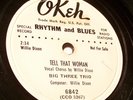 Willie Dixon & The Big Three Trio-OKeh 6842 Tell That Woman (1951)