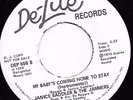 Crossover Soul 45 JANICE SADDLER & JAMMERS My Baby's Coming Home To Stay HEAR