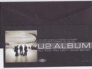 U2 - All That You Can't Leave Behind - Rare UK album playback invitation