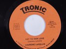 Sweet Soul 45 LAURENE LAVALLIS Key To Our Love TRONIC HEAR