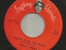 ROCKABILLY TEEN bw TEEN-  EDDIE THOMAS- EIGHT SLOW FREIGHTS -HEAR -1960 STEPHENY