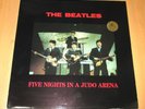 BEATLES FIVE NIGHTS IN A JUDO ARENA/RARE CLEAR COLOR LP