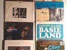 8 JAZZ LP's - MILLER, BASIE, DORSEY, SINATRA, DE DE, MANGIONE, GOODMAN, BOOTS.