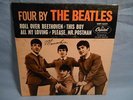 Original Four 4 By The Beatles EAP 1-2121 Capitol EP 45 RPM Record w/Pic Sleeve
