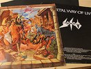 SODOM - Mortal Way Of Live 2x LP SIGNED 1st.press 1988 RAR # Kreator Destruction