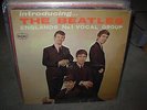 BEATLES introducing  ( rock ) mono - vee jay oval colorband - VERY RARE -