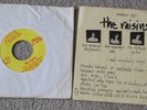 The Raisins 45 & Insert Quarters/Tour Guide 45 Local Cincinnati 1981 Power Pop
