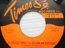 FLAMINGOS orig.doowop45 A LOVELY WAY TO SPEND AN EVENING / WALKING MY BABY w6585